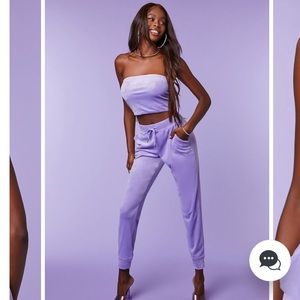 Juicy velour joggers